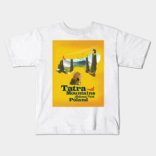 Tatra Mountains National Park Poland Kids T-Shirt